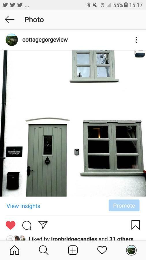 Gorgeview Cottage Ironbridge Exterior foto